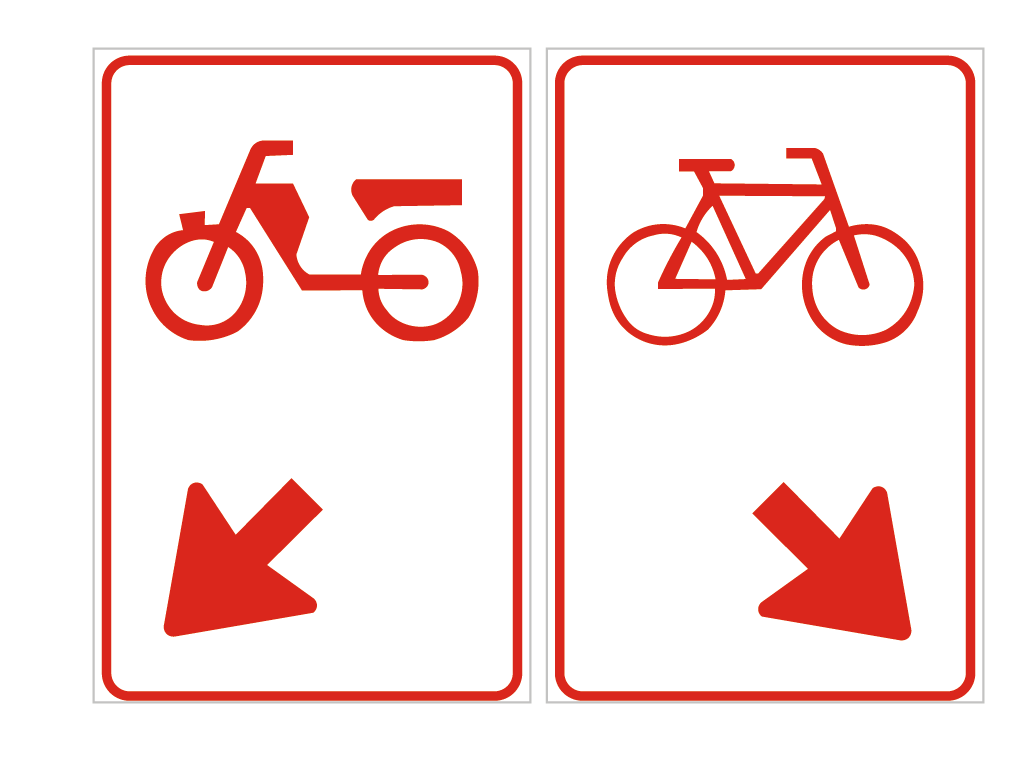 RVV Verkeersbord D105