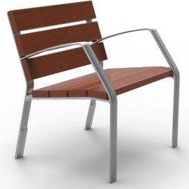 Buiten Zitbank model Modo stoel 10