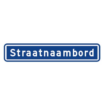 Straatnaamborden