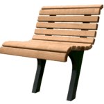 Buiten Zitbank model Canapé Corten Stoel