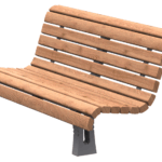 Buiten Zitbank model Canapé Metropool