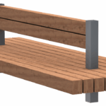 Buiten Zitbank - Parkbank model Outside Classic