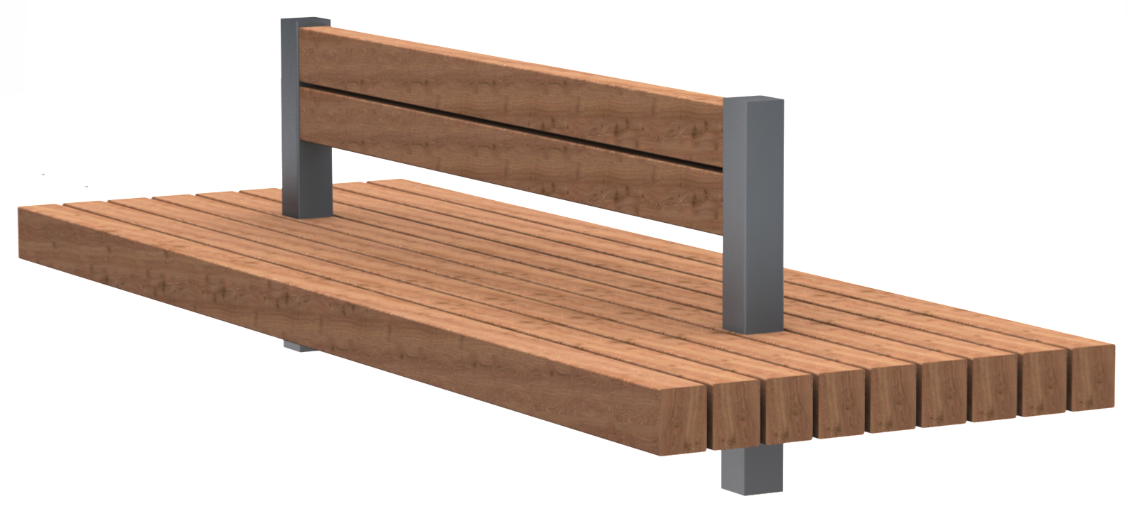 Buiten Zitbank - Parkbank model Outside Classic