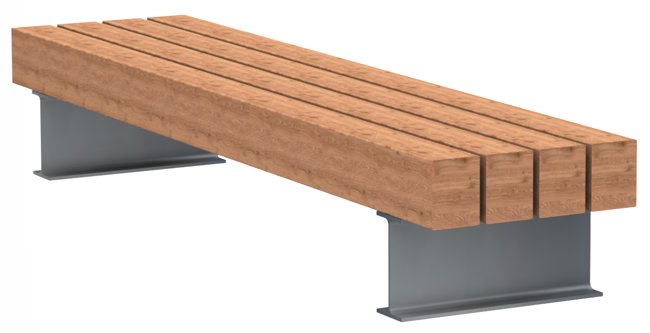 Buiten Zitbank - Parkbank  model Outside Indus