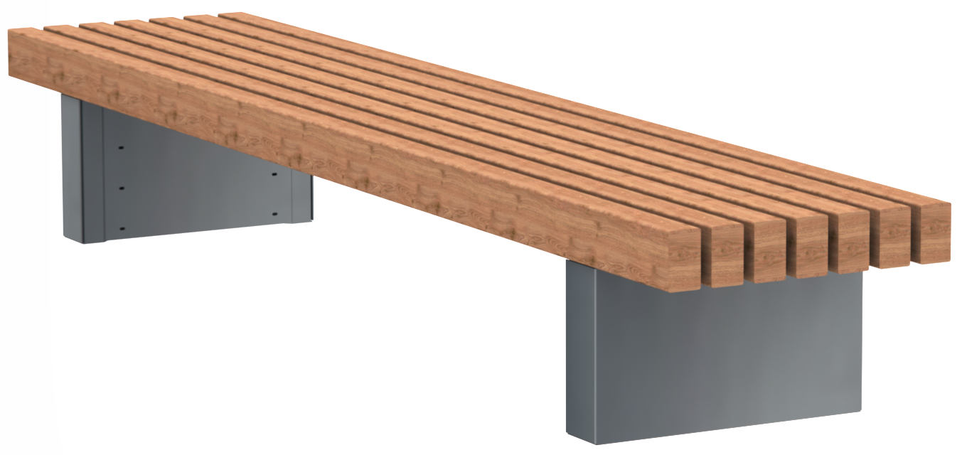 Buiten Zitbank - Parkbank model Outside Kade 2700