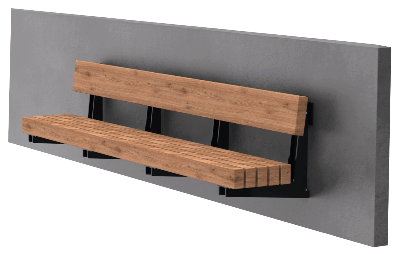 Buiten Zitbank - Parkbank  model Outside Wall