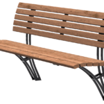 Buiten Zitbank - Parkbank model Public