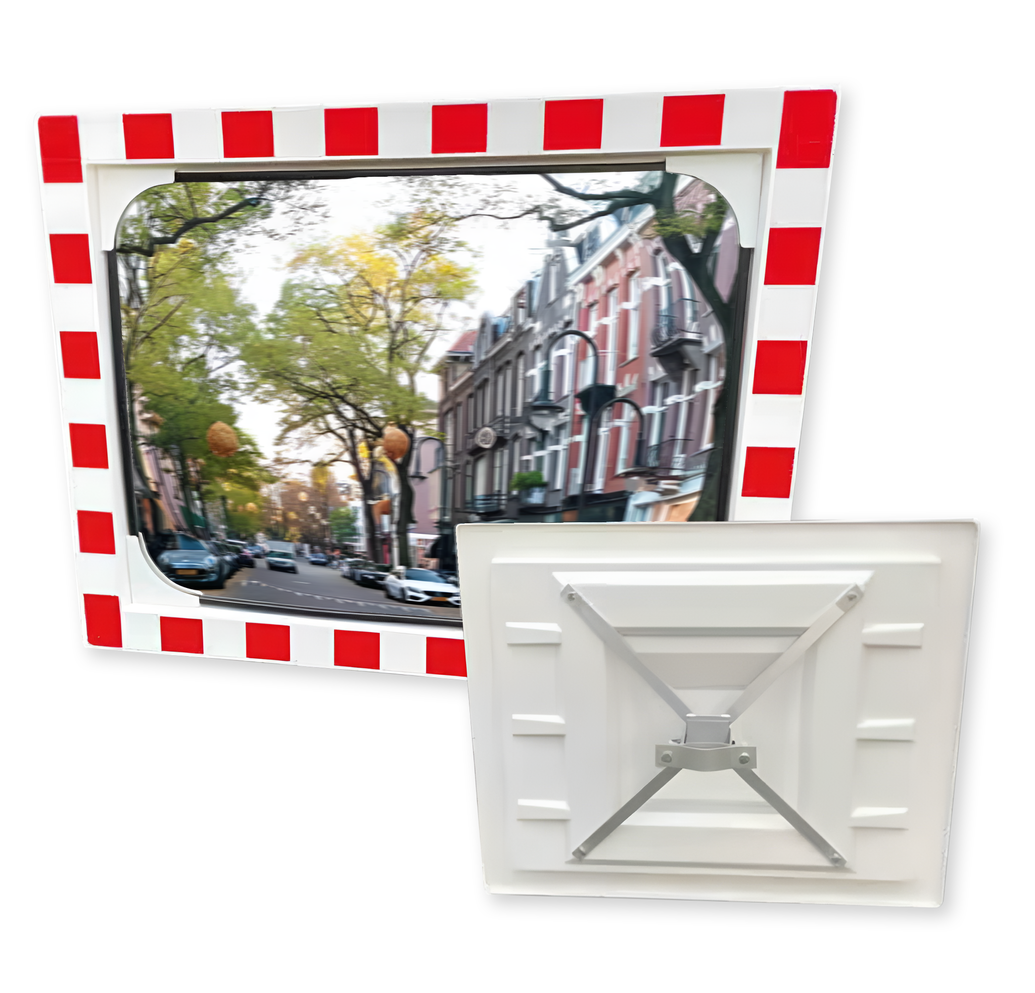 Verkeersspiegel acryl - zicht 90°