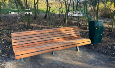 Het Wilhelminapark in Zoetermeer krijgt frisse uitstraling met nieuw straatmeubilair