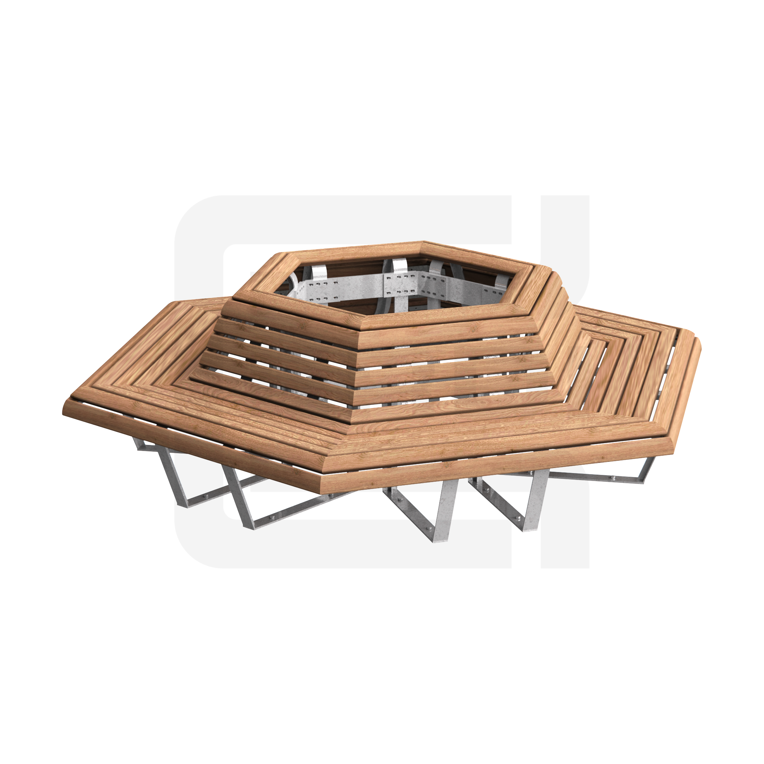 Buiten Zitbank - Boombank model Canapé