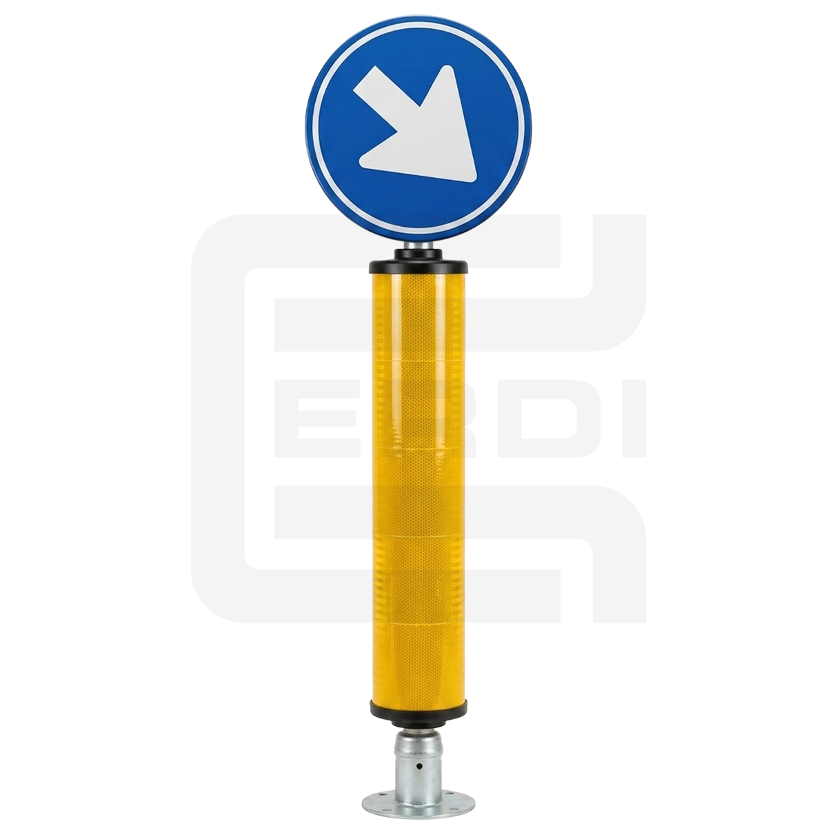 Wegneembare verkeerszuil BB22 / BB21